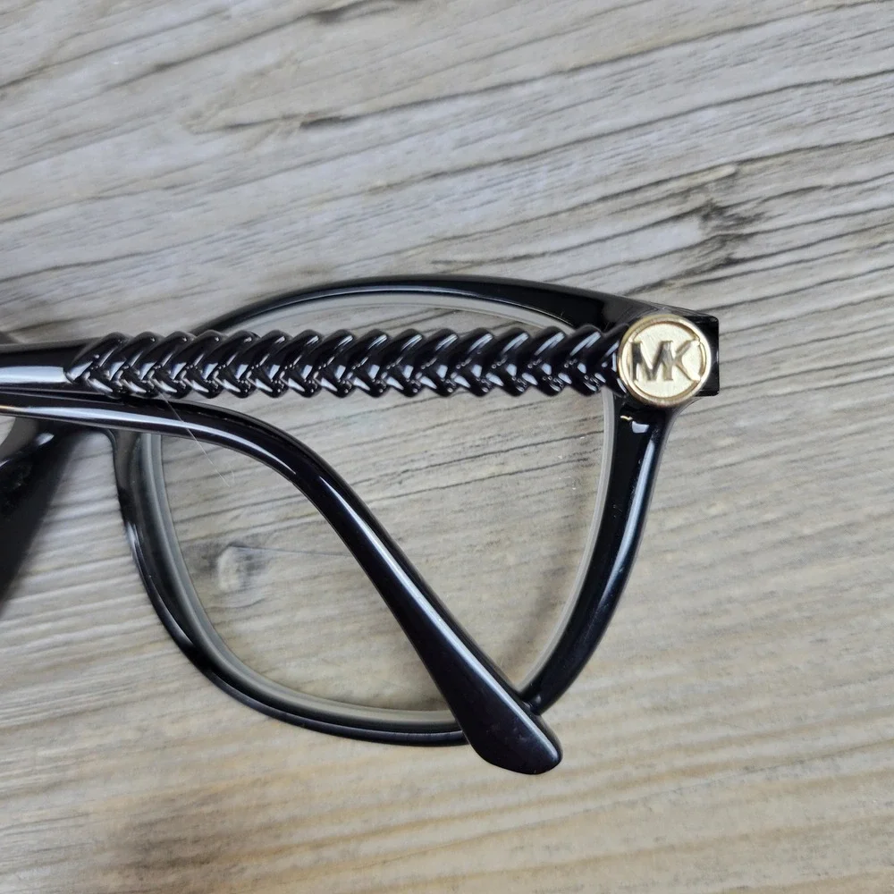 Michael Kors Eyeglasses Frames MK4103U Boulder 3005 Black Braided 55-16-140